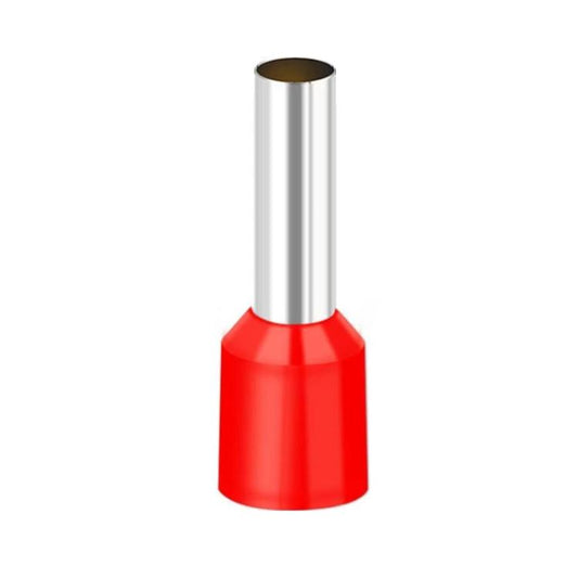 1000pcs /Pack Tube Type Cold Pressed Terminal SV RV Copper Terminal Head, Random Color Delivery, E0508, E0510, E0512, E7506, E7508, E7510, E7512, E1006, E1008, E1010, E1012, E1506, E1508, E1510, E1512, E1518, E2508, E2510, E2512, E2518, E4009, E4010
