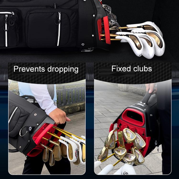 PGM QB166 Portable Large Capacity Waterproof Golf Cart Bag Holds Clubs In Place