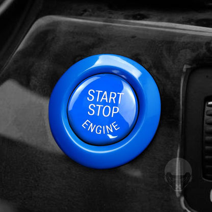 For BMW E90 / E91 / E92 / E60 2pcs /Set One-Key Start Button Cover Decoration