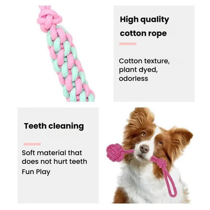 Pet Knot Chewing Toy Combination Set, 10pcs /Set Red Footprint Flying Disc 745, 5pcs /Set Polypropylene Model 435, 6pcs /Set 370 Models, 4pcs /Set 315 Models