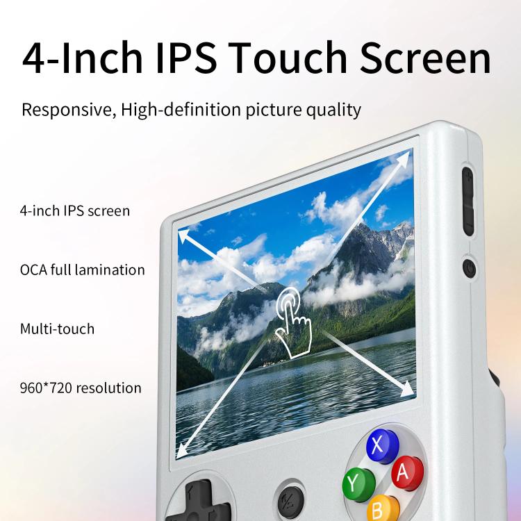ANBERNIC RG406V 4 inch IPS Multi-Touch Portable Retro Gaming Console, 128G, 256G, 512G, 1TB