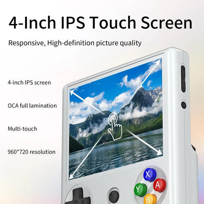 ANBERNIC RG406V 4 inch IPS Multi-Touch Portable Retro Gaming Console, 128G, 256G, 512G, 1TB
