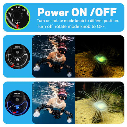 Sea Frogs SF-01  100M/328FT Underwater Strobe For Diving Photography