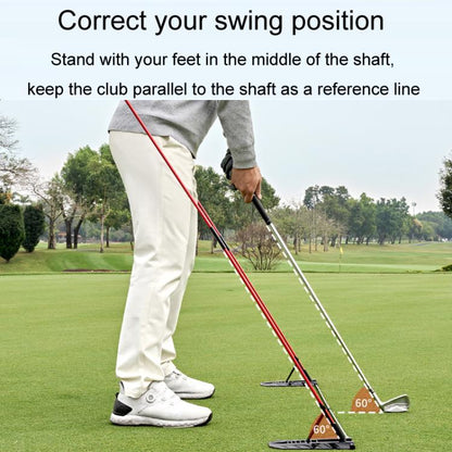 Golf Flat Swing Practice Angle Adjustment Corrector, PGM JZQ037