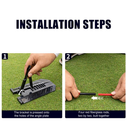 Golf Flat Swing Practice Angle Adjustment Corrector, PGM JZQ037