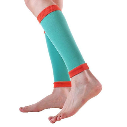 5pairs /Pack 240 Needle Nylon Compression Football Socks Calf Support, Free Size