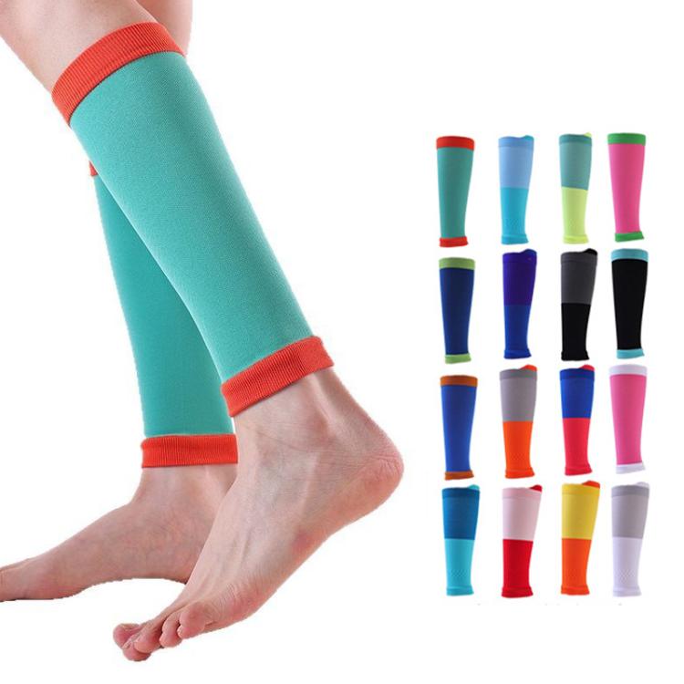 5pairs /Pack 240 Needle Nylon Compression Football Socks Calf Support, Free Size