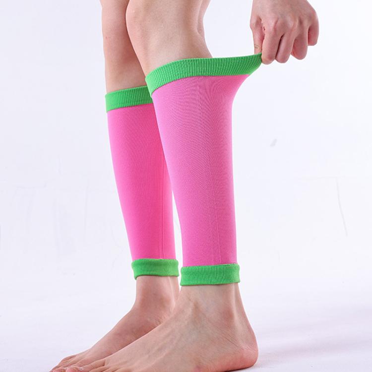 5pairs /Pack 240 Needle Nylon Compression Football Socks Calf Support, Free Size