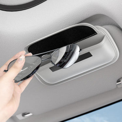 Car Glasses Clip Auto Sun Visor Storage and Fixed Inner Decoration