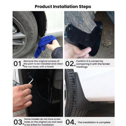For 2015-2023 Volvo XC90 Car Tire Soft Rubber Mudguard