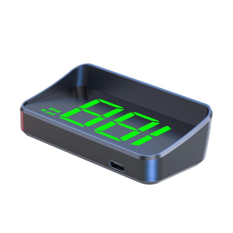 M2 Universal Cars HUD Head-up Display GPS HD Speedometer, KM/H, MPH
