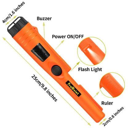 Goint IP67 Waterproof Handheld Metal Detector Outdoor Archaeological Treasure Hunter Security Detector
