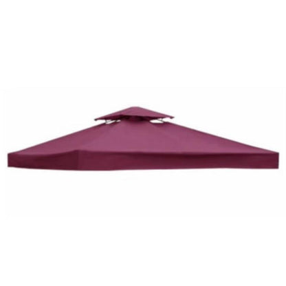 3x3m  Garden Gazebo Top Cover Canopy Replacement Top Patio Roof Awning for Outdoor Terrace, Garden Tent, Pergola