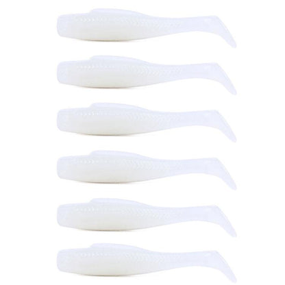 HENGJIA 6pcs / Box Outdoor Fishing Floating Soft Bait 8cm-5g Bionic False Lure, 1#, 2#, 3#, 4#, 5#, 6#