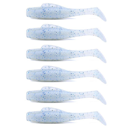 HENGJIA 6pcs / Box Outdoor Fishing Floating Soft Bait 8cm-5g Bionic False Lure, 1#, 2#, 3#, 4#, 5#, 6#