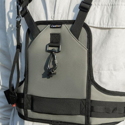 Camera Strap Vest Outdoor Stress Relief DSLR Camera Quick Release Vest, D182