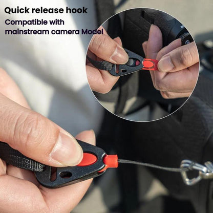 Camera Strap Vest Outdoor Stress Relief DSLR Camera Quick Release Vest, D182