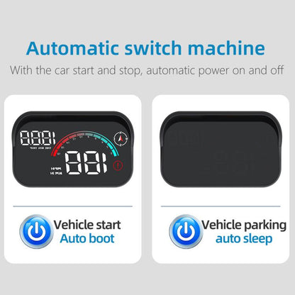 M22 Car Electronic Dog HUD Head-up Display Car OBD Universal Speedometer
