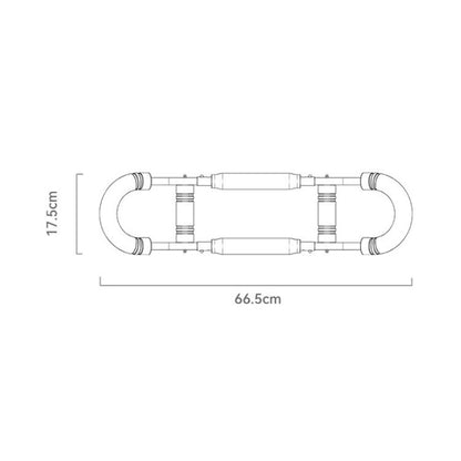 3-Level Adjustment Multifunctional U-Shaped Arm Strength Machine
