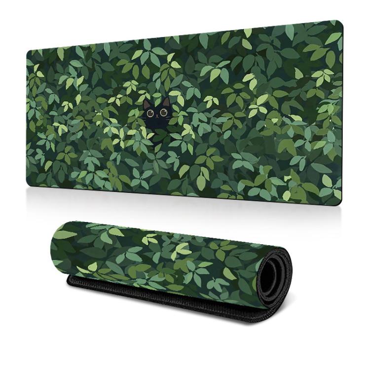Frog Mouse Pad Cute Green Desk Mat With Non-Slip Rubber Base  For Computer Laptop, 300x600x2mm, 300x600x3mm, 300x700x2mm, 300x700x3mm, 300x800x2mm, 300x800x3mm, 400x900x2mm, 400x900x3mm