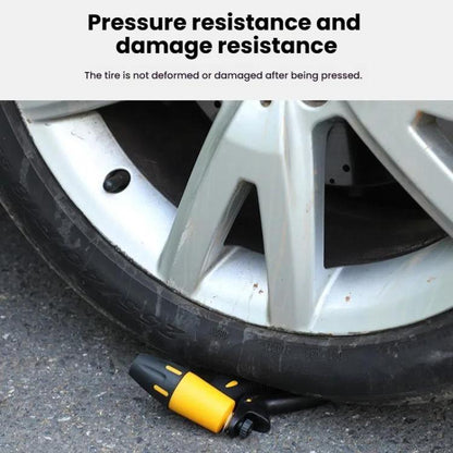 High-pressure Car Wash Sprinkler Household Spray Nozzle Rinse Watering Car Cleaning Tools, No Fittings, With Connectors+10m Spring Tube, With Connectors+20m Spring Tube, With Connectors+30m Spring Tube, With Connectors+10m Spring Tube+Foam Jug