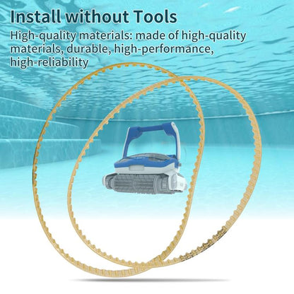 For Aquabot 3302 A3302PK 2pcs Drive Belt Replacement Parts, 3302 A3302PK