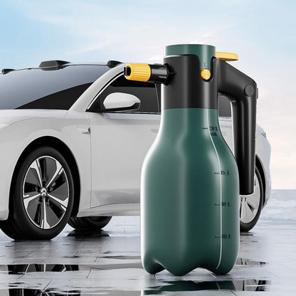 SUITU ST-6324 Pneumatic Cordless Motorized Car Wash Foam Sprayer Household Watering Gardening Watering Pot, 2L