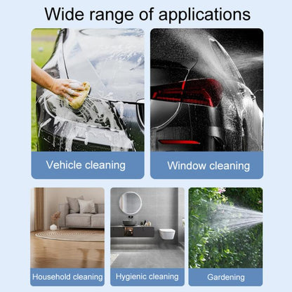 SUITU ST-6324 Pneumatic Cordless Motorized Car Wash Foam Sprayer Household Watering Gardening Watering Pot, 2L