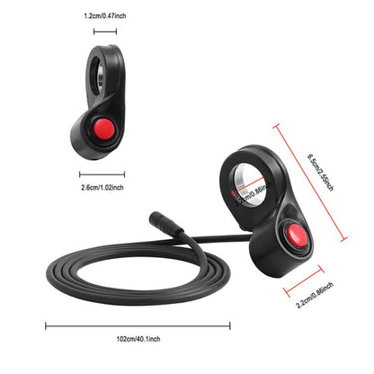 For INOKIM OXO Electrical Scooter Single / Dual Motor Switch Button Turbo / Eco Mode Switch Actuation, X1657