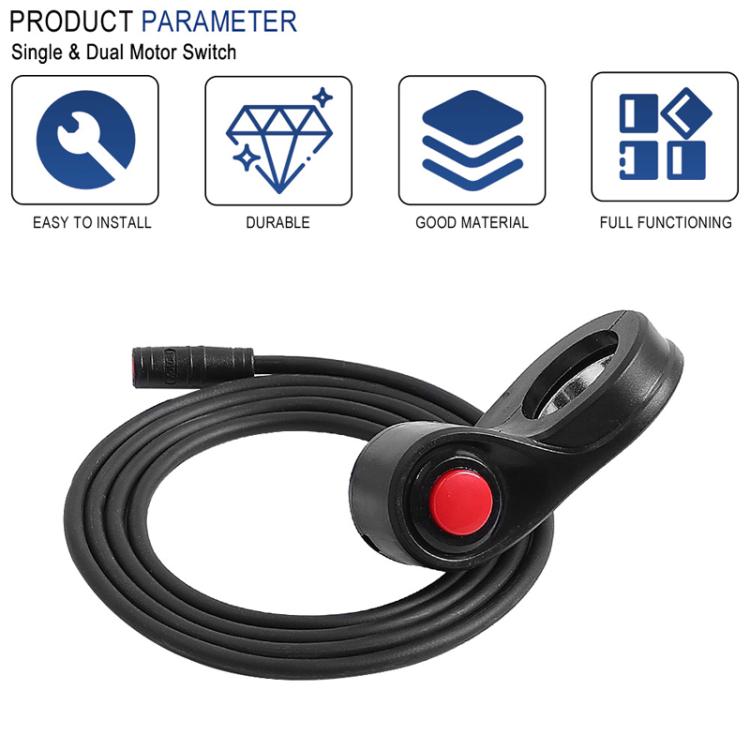 For INOKIM OXO Electrical Scooter Single / Dual Motor Switch Button Turbo / Eco Mode Switch Actuation, X1657