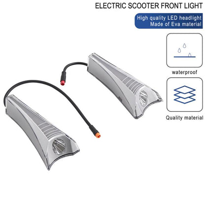 X1669 For INOKIM OXO OX Electrical Scooter Front Light High Brightness LED Decorative Light Accessories, Left, Right