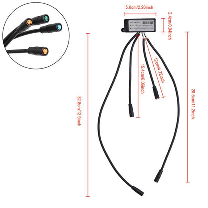 For INOKIM OX Electrical Scooter 60V DC Converter Lighting Module LED Light Controller Accessories, X1661