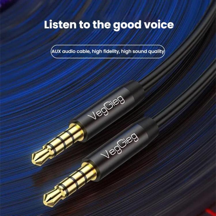 VegGieg 3.5mm Male To Male Aux Audio Cable Phone Computer Car Earphone Listening Audio Connection Cable, 1m, 2m, 3m