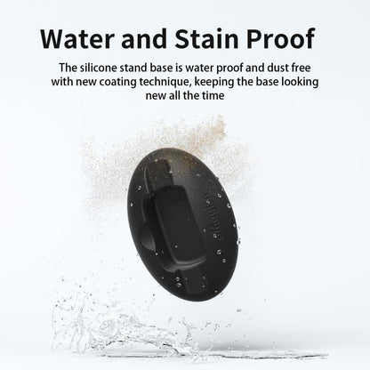For Insta360 X5 / X4 aMagisn Silicone Base Desktop Stand Car Dashboard Holder