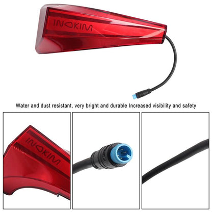 For INOKIM OXO OX Electrical Scooter LED Tail Decorative Light Safety Warning Lamp Replacement Parts, X1666
