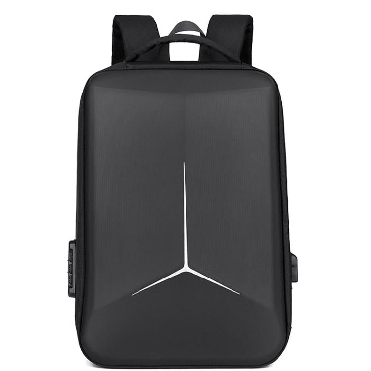 15.6-16.6 Inch Hard Shell Laptop Backpack with USB+Type-C Charging Ports Unisex Anti-Theft  Business Travel Bag, Gray, Blue, Black, Airbag Gray, Airbag Blue, Airbag Black