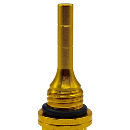 JYC-006 CNC Aluminum Alloy Hexagonal Plum Blossom Oil Dipstick Motorcycle Decoration