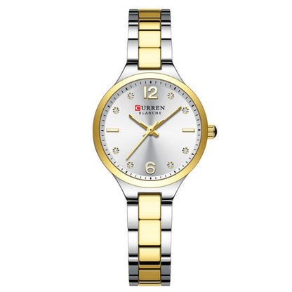 Curren Casual Steel Strap Women Watch