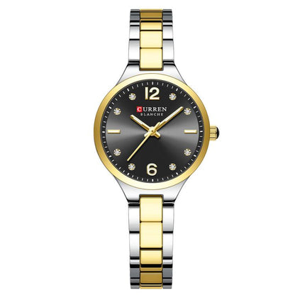 Curren Casual Steel Strap Women Watch