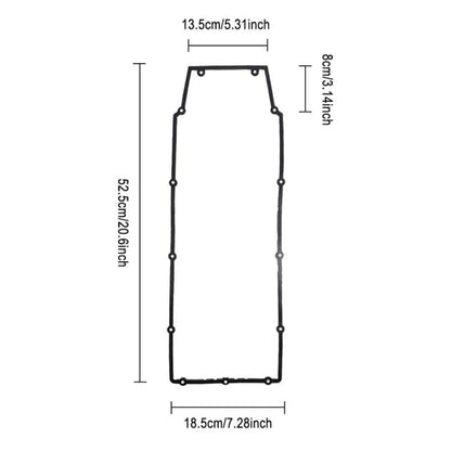 For INOKIM OXO OX Electrical Scooter Waterproof Sealing Ring For Sealing The Seam Between Floorboard And Cover, X1667