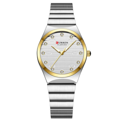 Curren Women Steel Band Business Quartz Watch