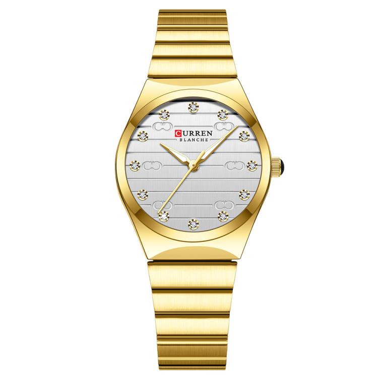 Curren Women Steel Band Business Quartz Watch