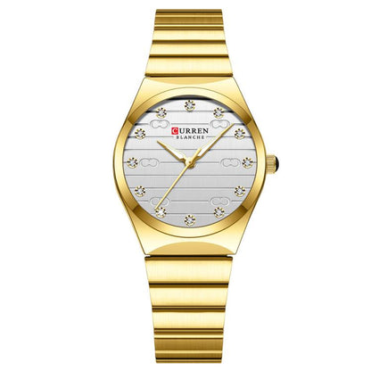 Curren Women Steel Band Business Quartz Watch