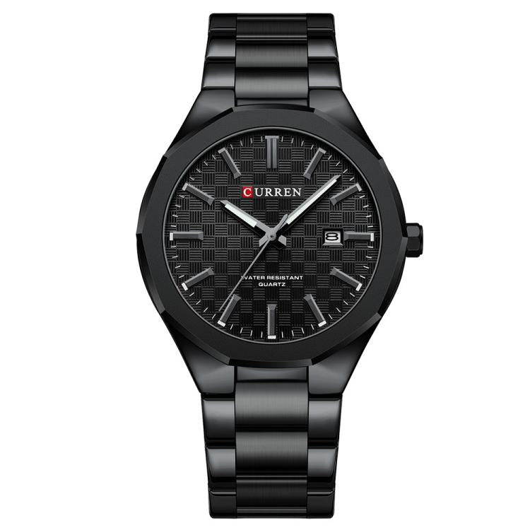 Curren Business Steel Band Calendar Men Quartz Watch