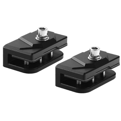 For Trucks SUVs Car Adjustable Aluminum Pillar Cover LED Work Light Pod Mounting Bracket Kit, 1pair
