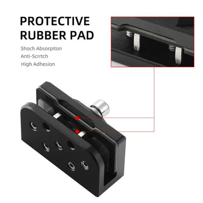 For Trucks SUVs Car Adjustable Aluminum Pillar Cover LED Work Light Pod Mounting Bracket Kit, 1pair