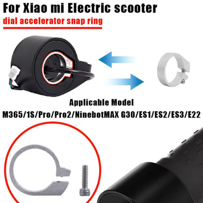 2pcs /Pack Accelerator Dial Snap Ring For Xiaomi M365/1S/Pro/Pro 2/Ninebot MAX G30/ES1/ES2/ES3/E22