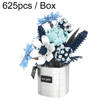 Kids Building Blocks Bouquet Puzzle Toys Adult Gift Small Pellet Building Blocks Set, 864pcs / Box, 1064pcs / Box, 770pcs / Box, 873pcs / Box, 876pcs / Box, 625pcs / Box, 576pcs / Box, 422pcs / Box, 578pcs / Box