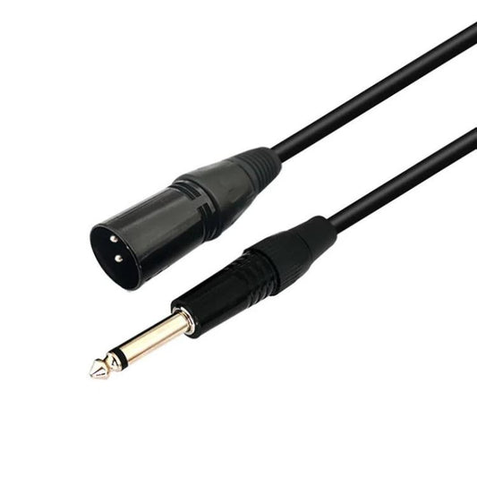 VEGGIEG 3Pin XLR Speaker Loudspeaker Cable Mixer Audio Microphone Cable, 0.3m, 0.5m, 1m, 1.5m, 2m, 3m, 5m, 8m, 10m, 15m, 20m
