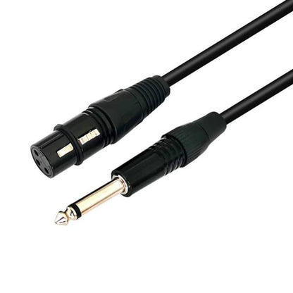 VEGGIEG 3Pin XLR Speaker Loudspeaker Cable Mixer Audio Microphone Cable, 0.3m, 0.5m, 1m, 1.5m, 2m, 3m, 5m, 8m, 10m, 15m, 20m